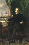 Theobald Chartran Portrait of Washington A. Roebling Spain oil painting artist
